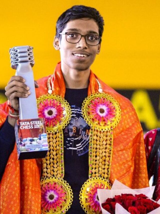 Praggnanandhaa ने World Champion Gukesh को हराया, Viswanathan Anand के बाद बने Tata Steel Chess के चैंपियन